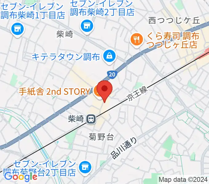 柴崎RATHOLEの地図