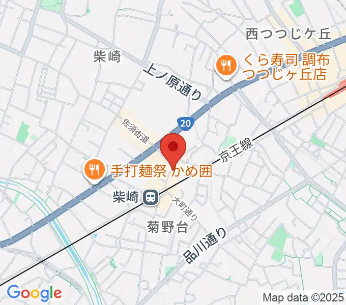 柴崎RATHOLEの地図