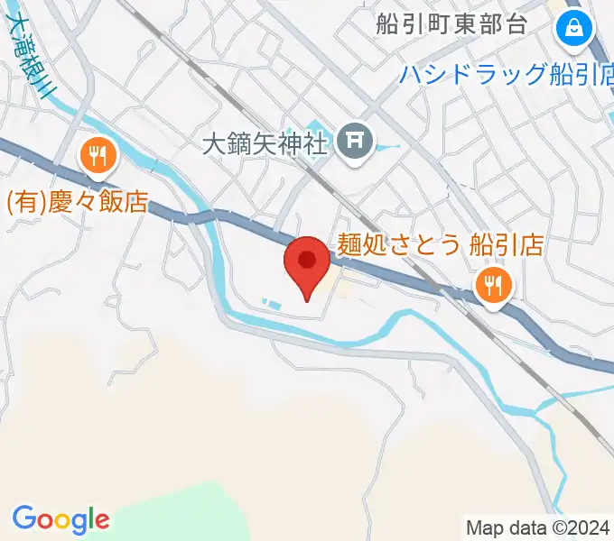 田村市文化センターの地図