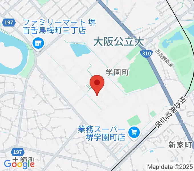 Uホール白鷺の地図