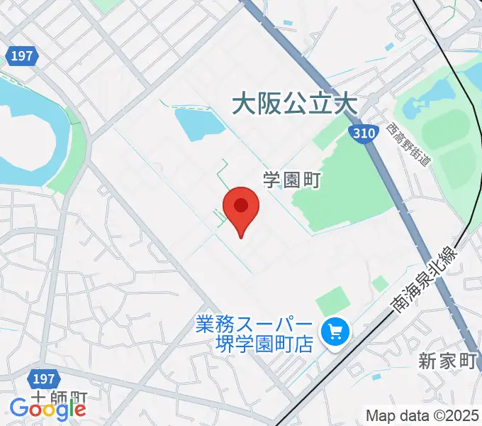 Uホール白鷺の地図