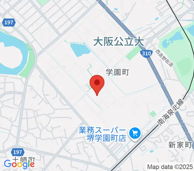 Uホール白鷺の地図