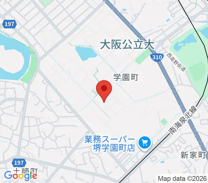 Uホール白鷺の地図
