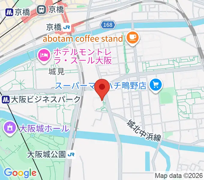 クレオ大阪東の地図