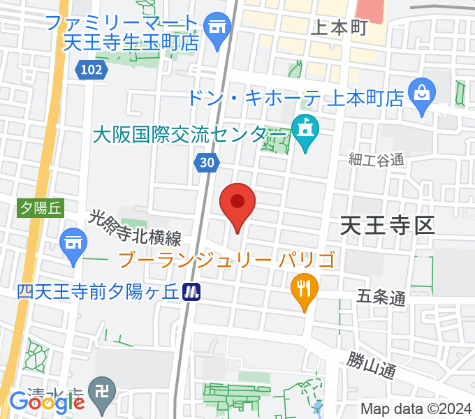 クレオ大阪中央の場所