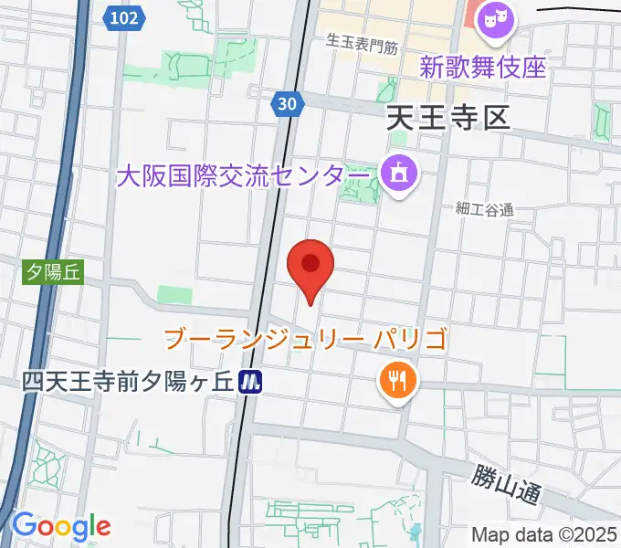 クレオ大阪中央の地図
