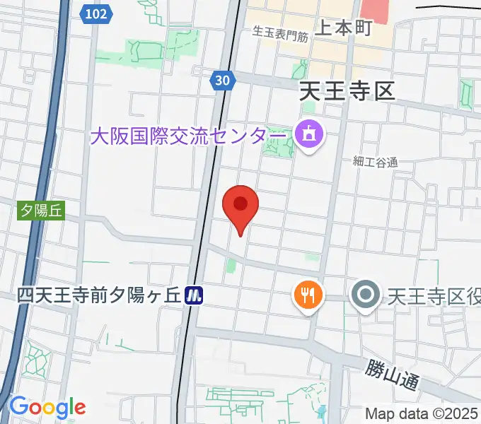 クレオ大阪中央の地図