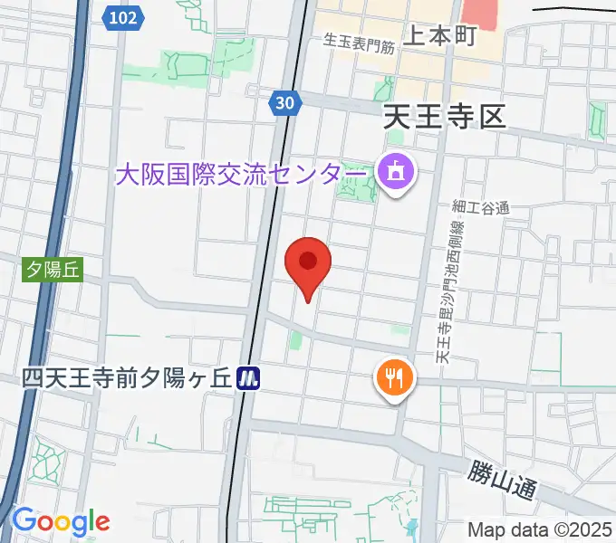 クレオ大阪中央の地図