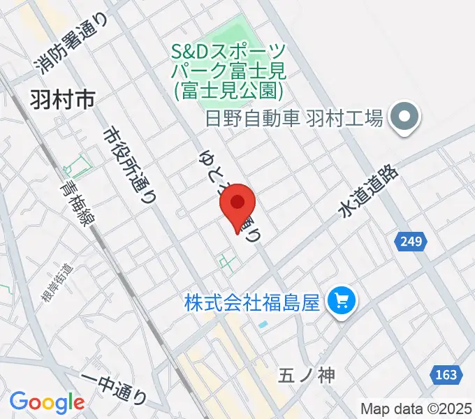 プリモホールゆとろぎの地図