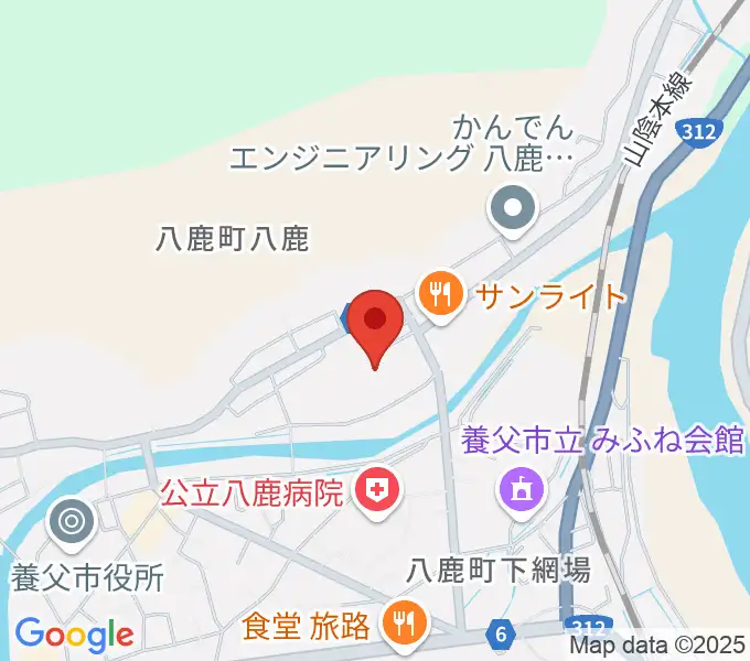 やぶ市民交流広場 YBファブの地図