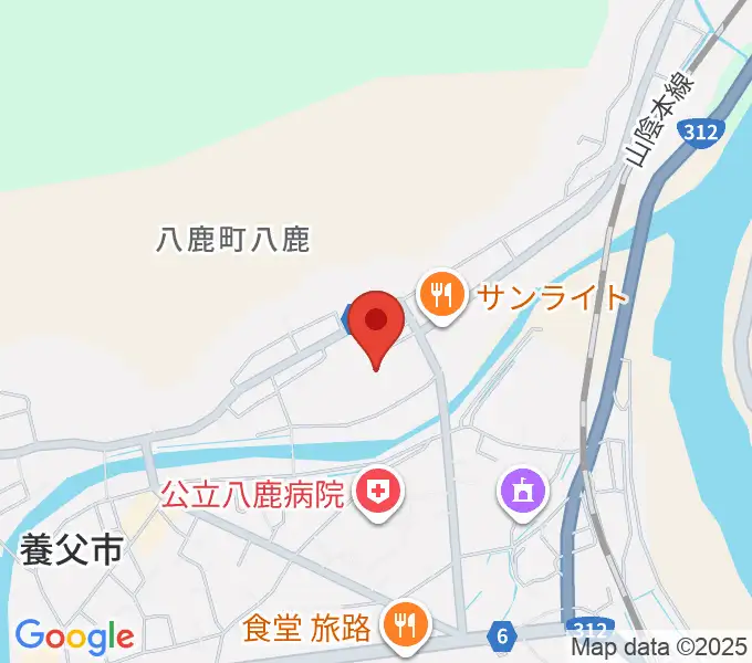 やぶ市民交流広場 YBファブの地図