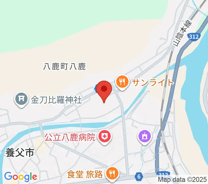 やぶ市民交流広場 YBファブの地図