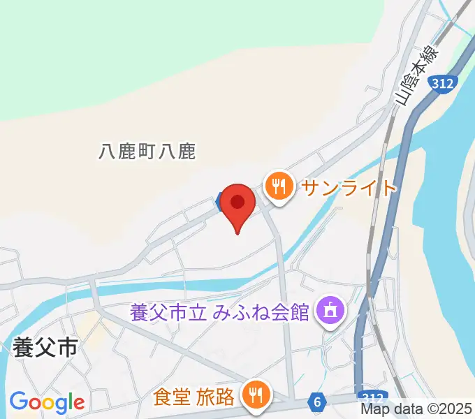 やぶ市民交流広場 YBファブの地図