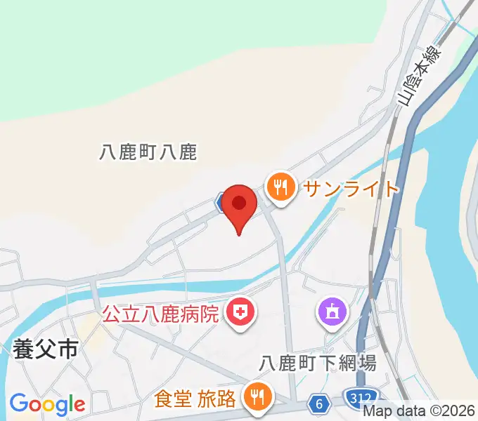 やぶ市民交流広場 YBファブの地図