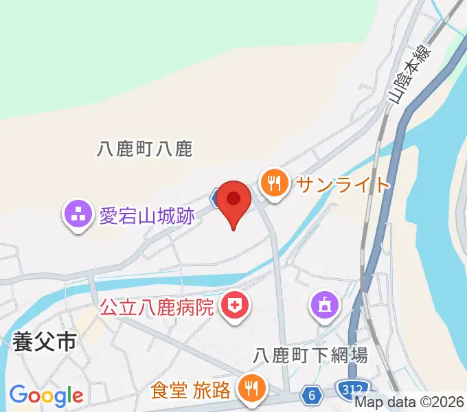 やぶ市民交流広場 YBファブの地図