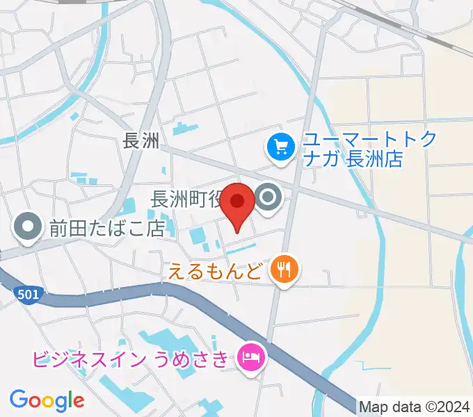 ながす未来館の地図