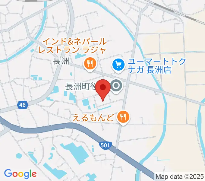 ながす未来館の地図