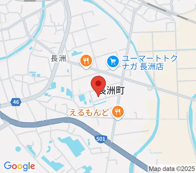 ながす未来館の地図