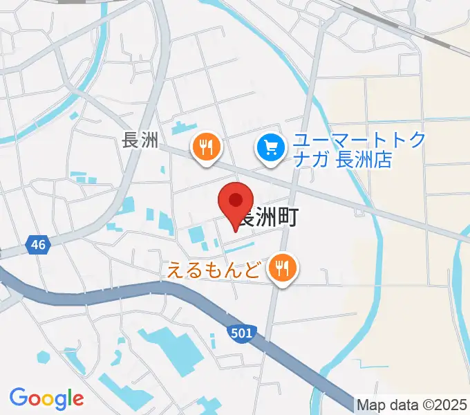 ながす未来館の地図