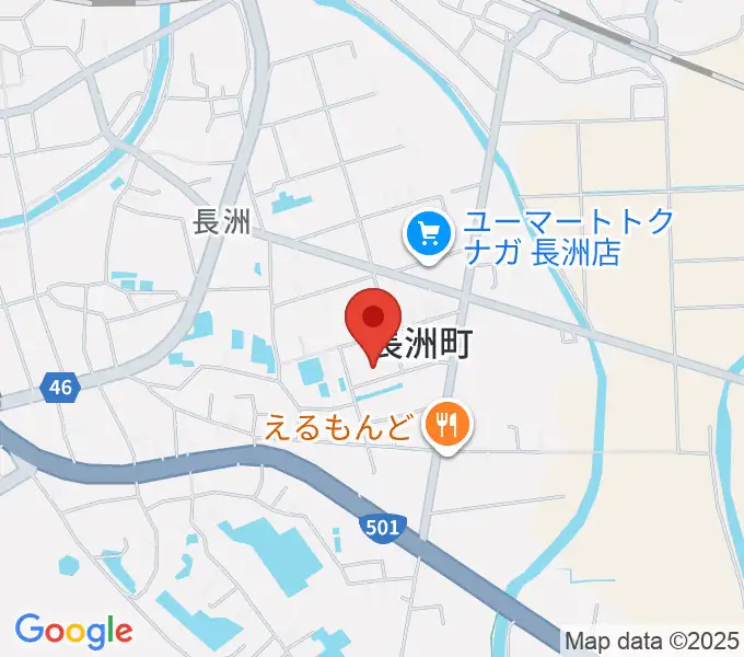 ながす未来館の地図