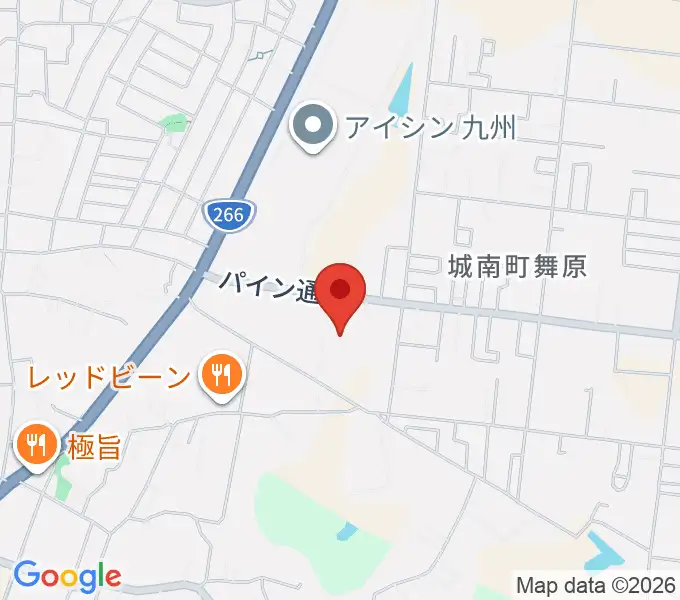 火の君文化ホールの地図