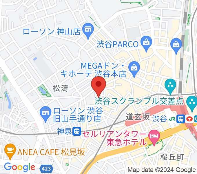 シネマヴェーラ渋谷の場所