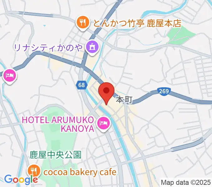 Live&Bar TERA'Z(テラーズ)の地図