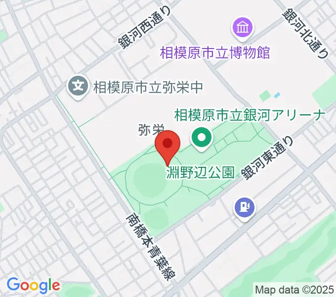 サーティーフォー相模原球場の地図