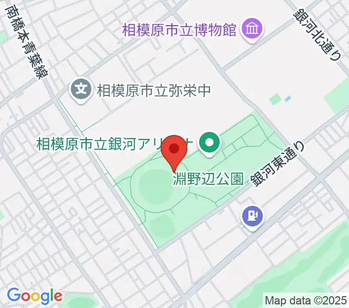サーティーフォー相模原球場の地図