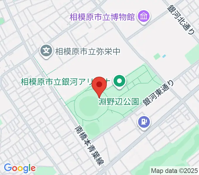 サーティーフォー相模原球場の地図