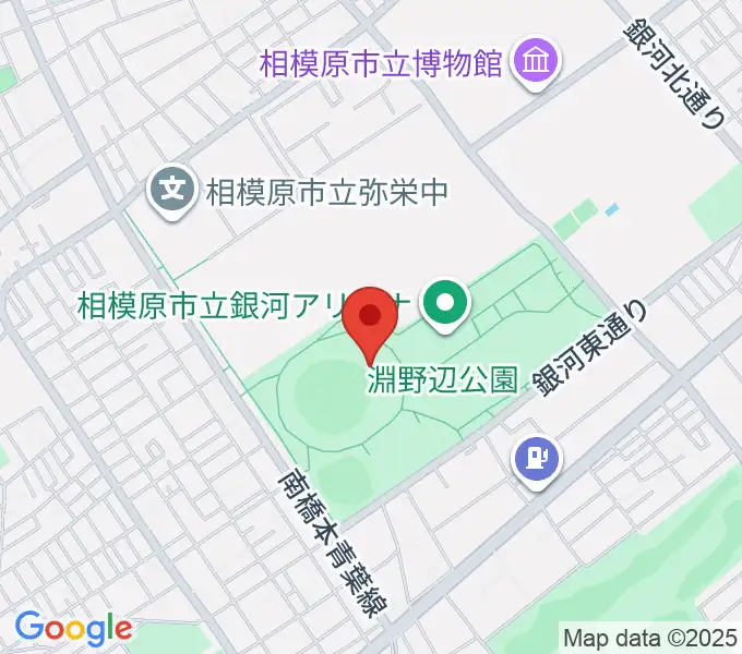 サーティーフォー相模原球場の地図