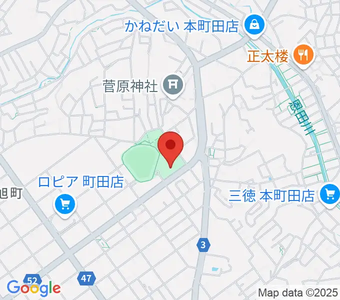 サン町田旭体育館の地図