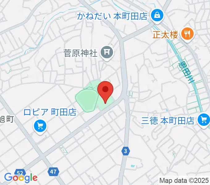 サン町田旭体育館の地図