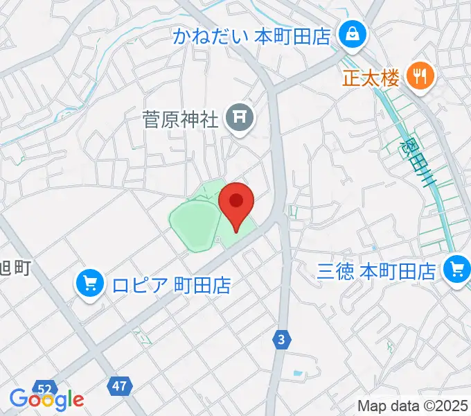 サン町田旭体育館の地図