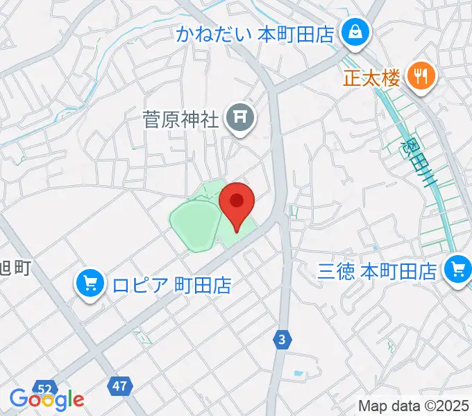 サン町田旭体育館の地図