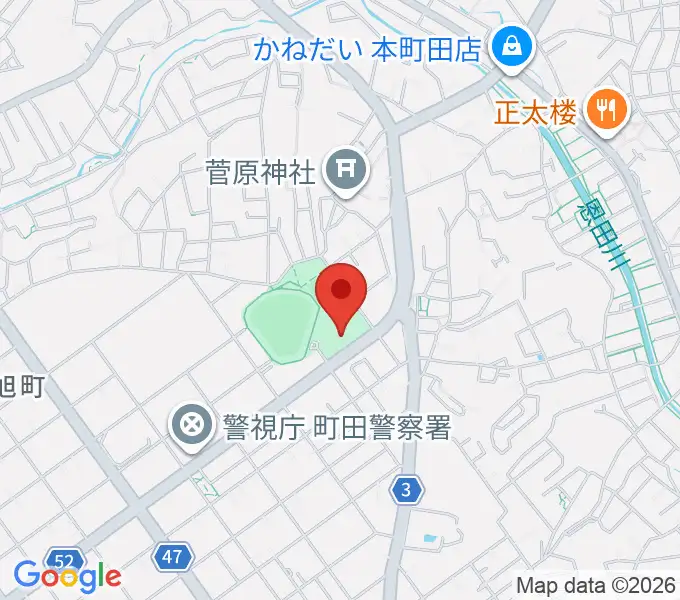 サン町田旭体育館の地図