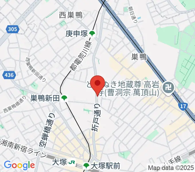 シネマハウス大塚の地図