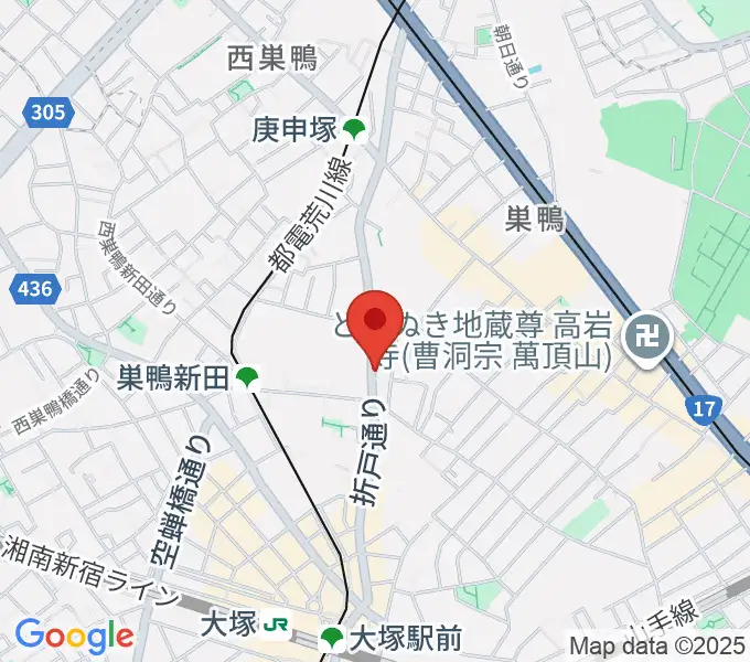 シネマハウス大塚の地図