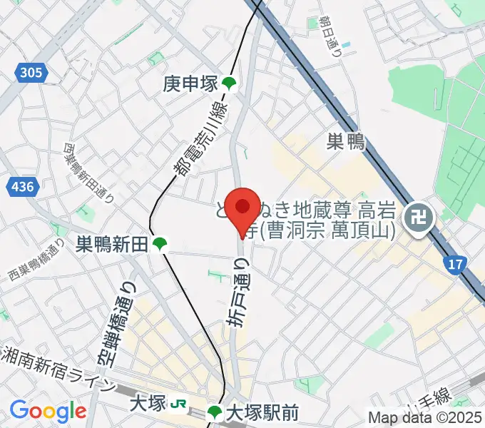 シネマハウス大塚の地図