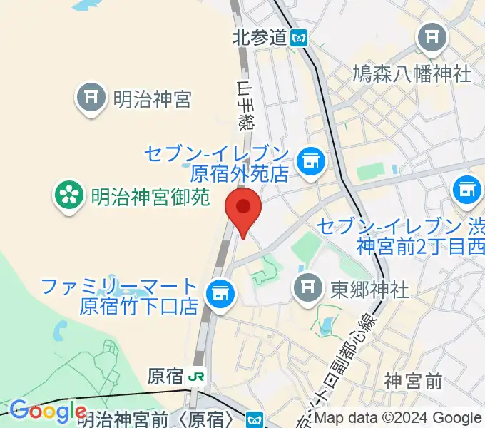 KRH STUDIOSの地図