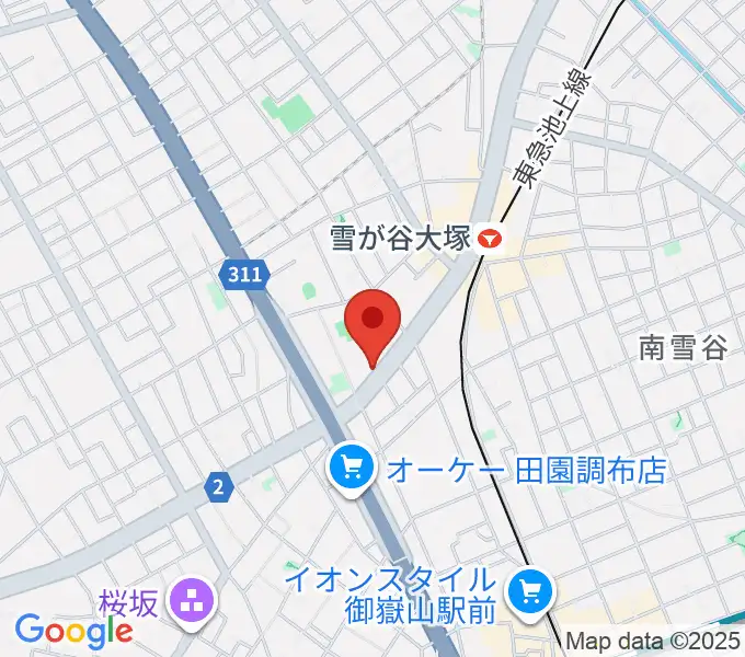 Studio PJの地図