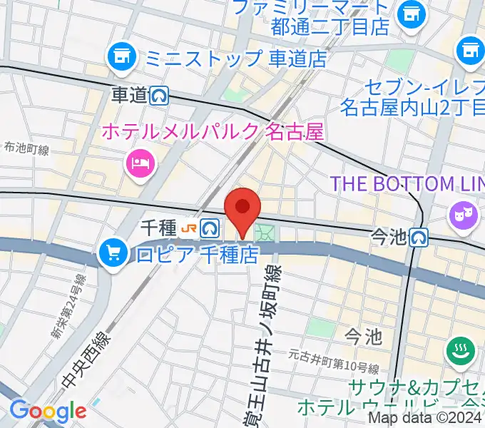 ふじかわヴァイオリン・ヴィオラ・ピアノ教室の地図