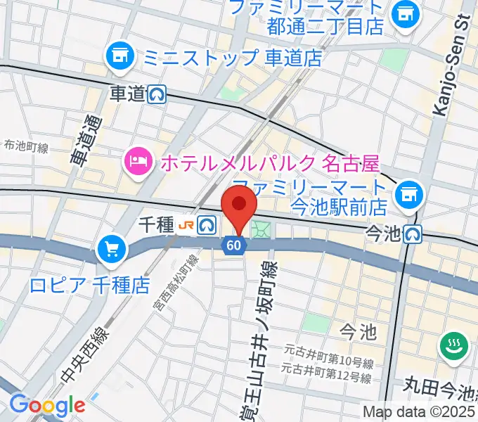 ふじかわヴァイオリン・ヴィオラ・ピアノ教室の地図
