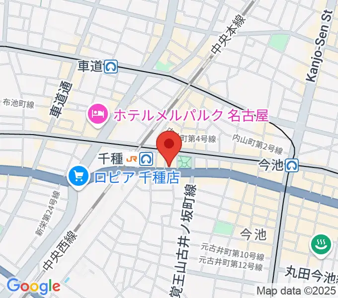 ふじかわヴァイオリン・ヴィオラ・ピアノ教室の地図