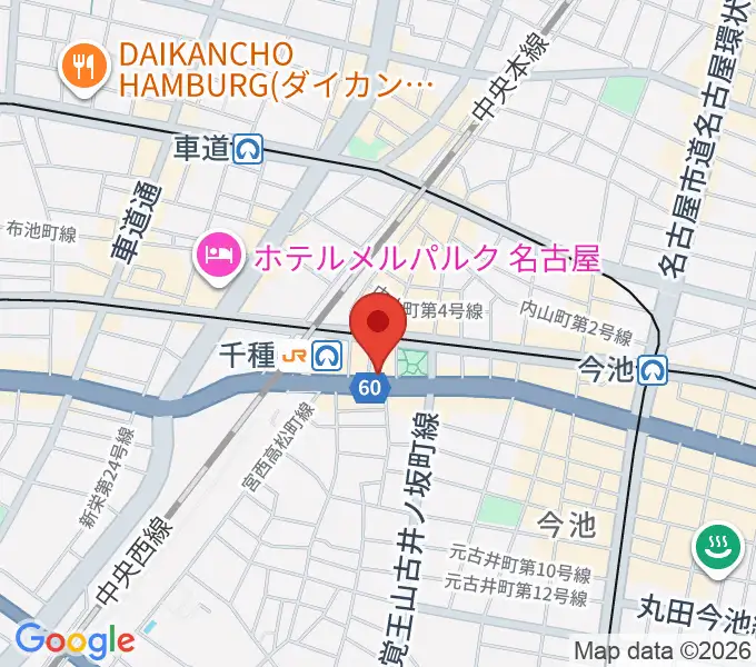 ふじかわヴァイオリン・ヴィオラ・ピアノ教室の地図
