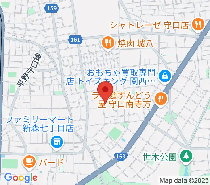 POWER-G GUITAR LESSONの地図