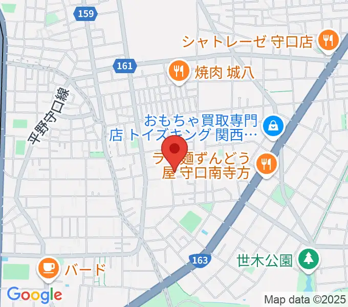 POWER-G GUITAR LESSONの地図