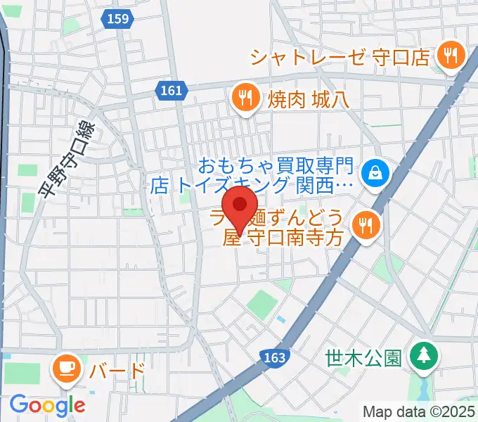 POWER-G GUITAR LESSONの地図