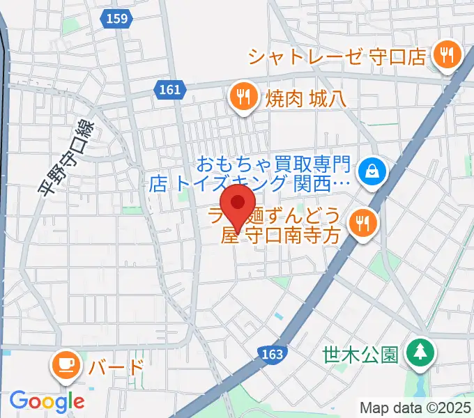 POWER-G GUITAR LESSONの地図