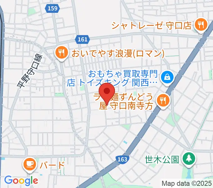 POWER-G GUITAR LESSONの地図